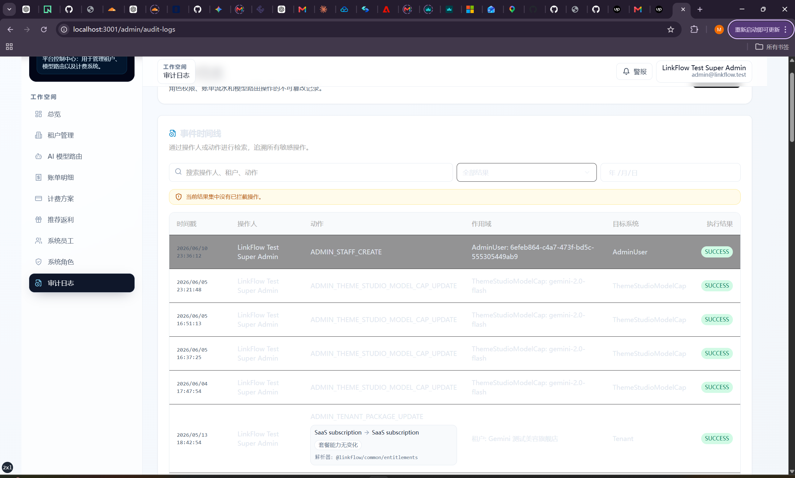 Audit Logs